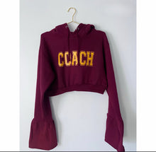 Load image into Gallery viewer, *10 busines day processing” Coach cropped hoodie
