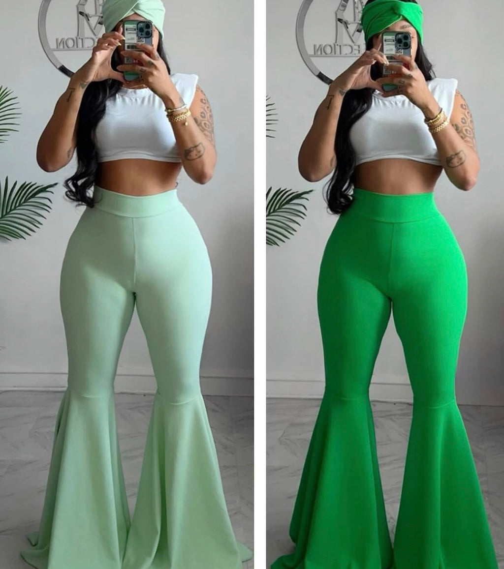 Petal bottoms pants and head band